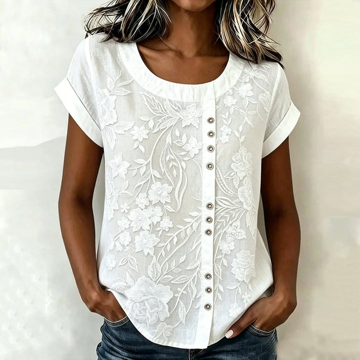 Zara | Floral Print Blouse