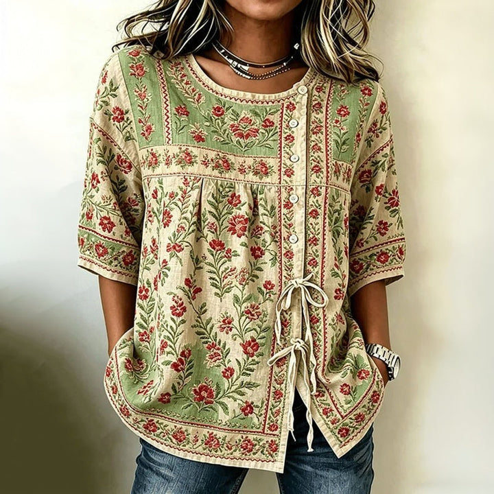 Isolde | Floral Print Blouse