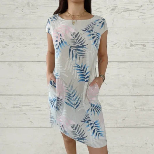 Elowen | Linen Summer Dress