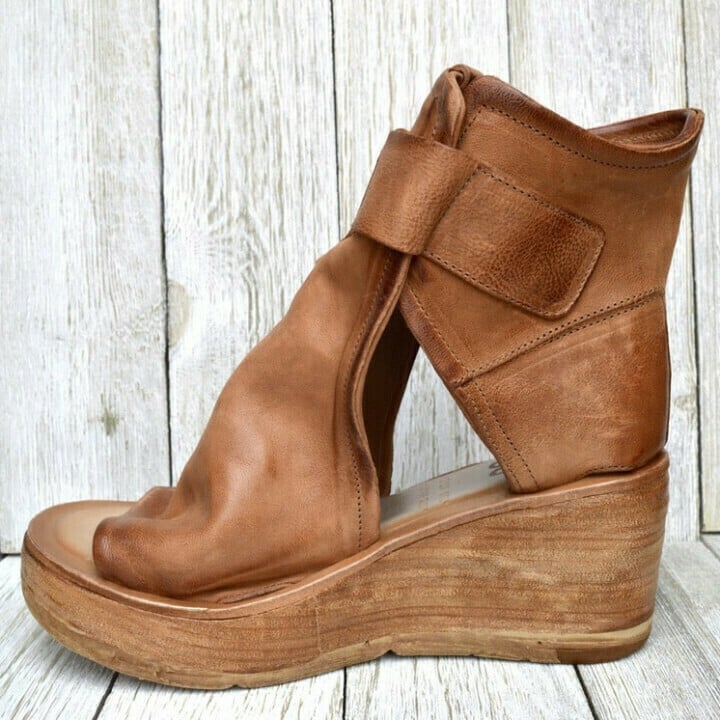 Isolde | Boho Wedge Sandals