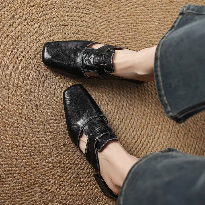 Elowen | Leather Mules