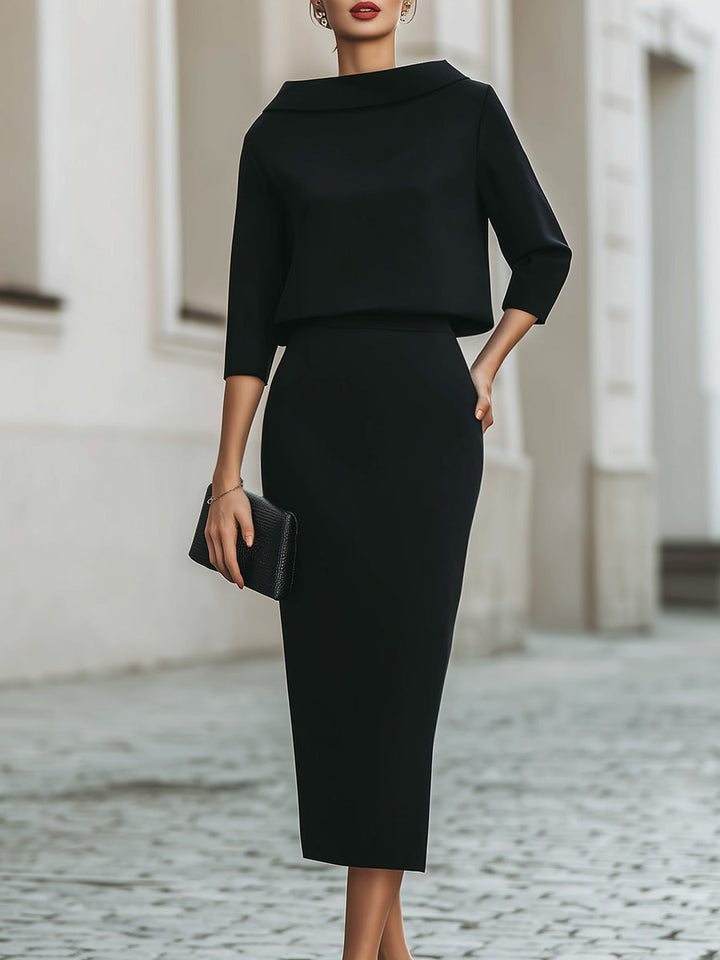Elena | Midi Skirt Set