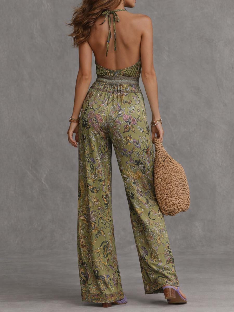 Luna | Halter Jumpsuit