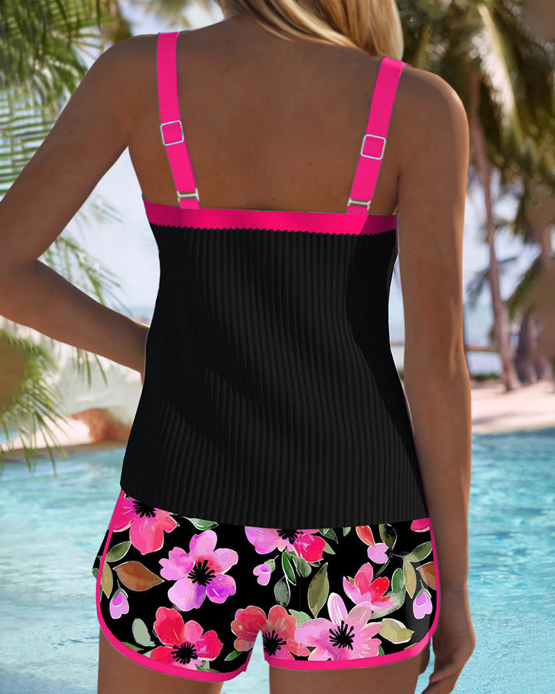 Elena | Tankini Pants Set