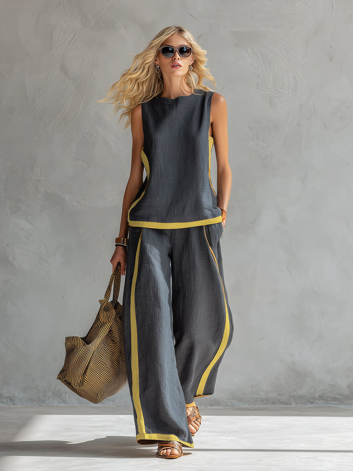 Camille | Cotton Linen Set