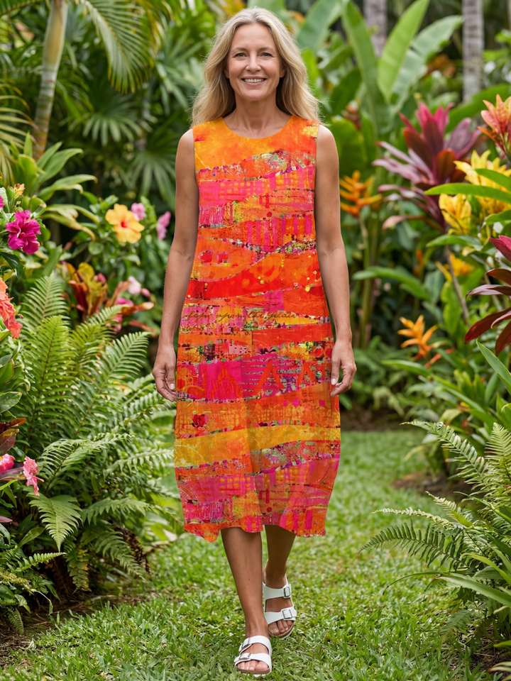 Vivienne | Casual Midi Dress