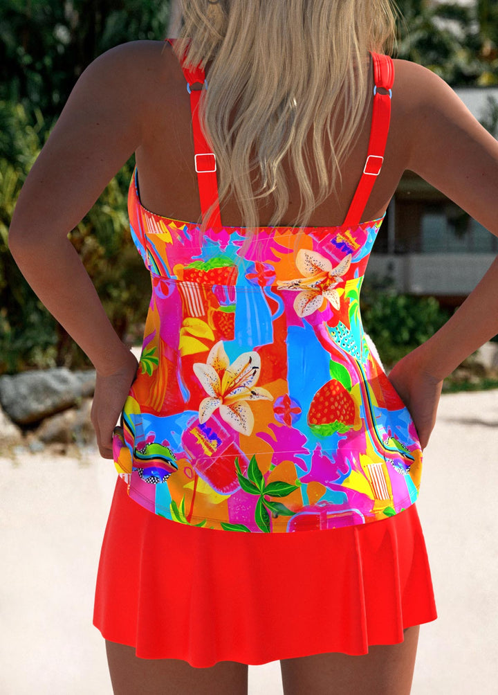 Marina | Floral Tankini Dress