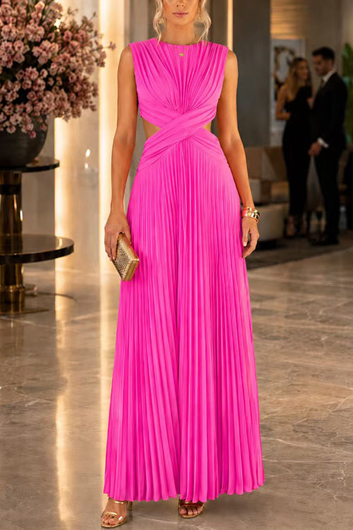 Elowen | Pleated Maxi Dress