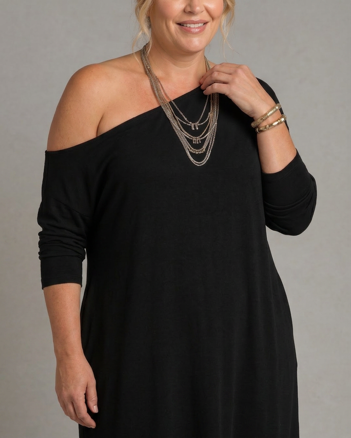Livia | One Shoulder Midi Dress