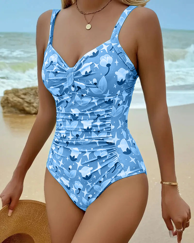 Mira | Printed Tankini Top