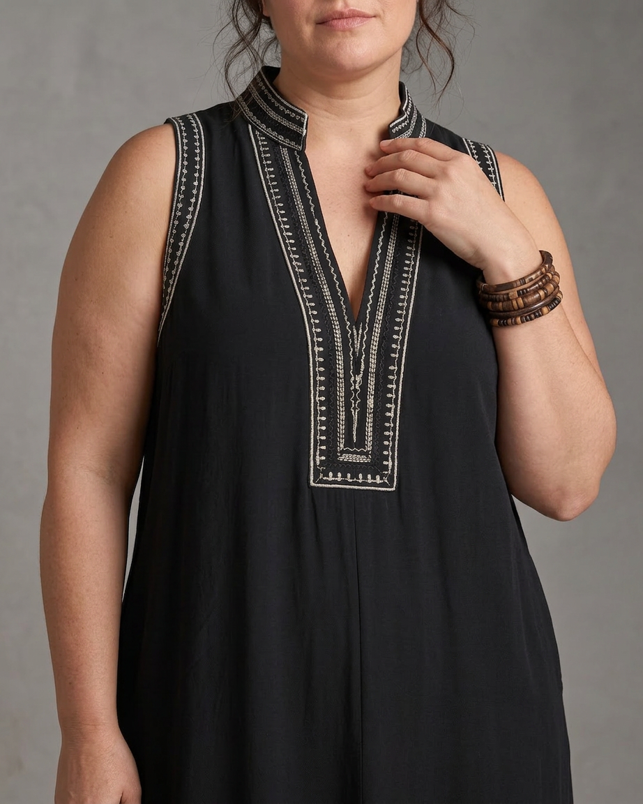 Aurelia | V Neck Jumpsuit