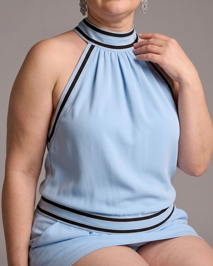 Isolde | Halter Neck Jumpsuit