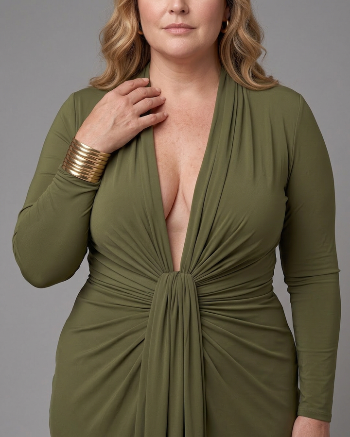 Nora | V-Neck Maxi Dress