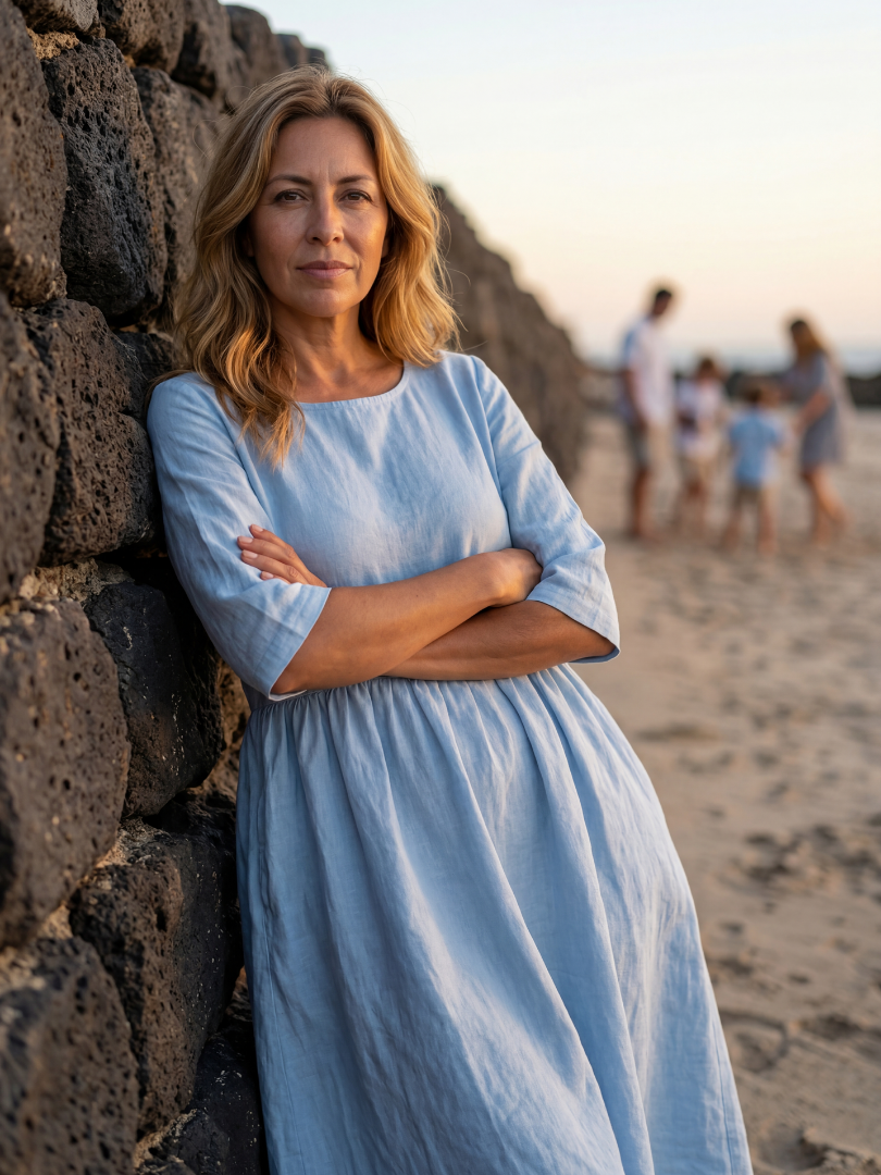 Lila | Casual Midi Dress
