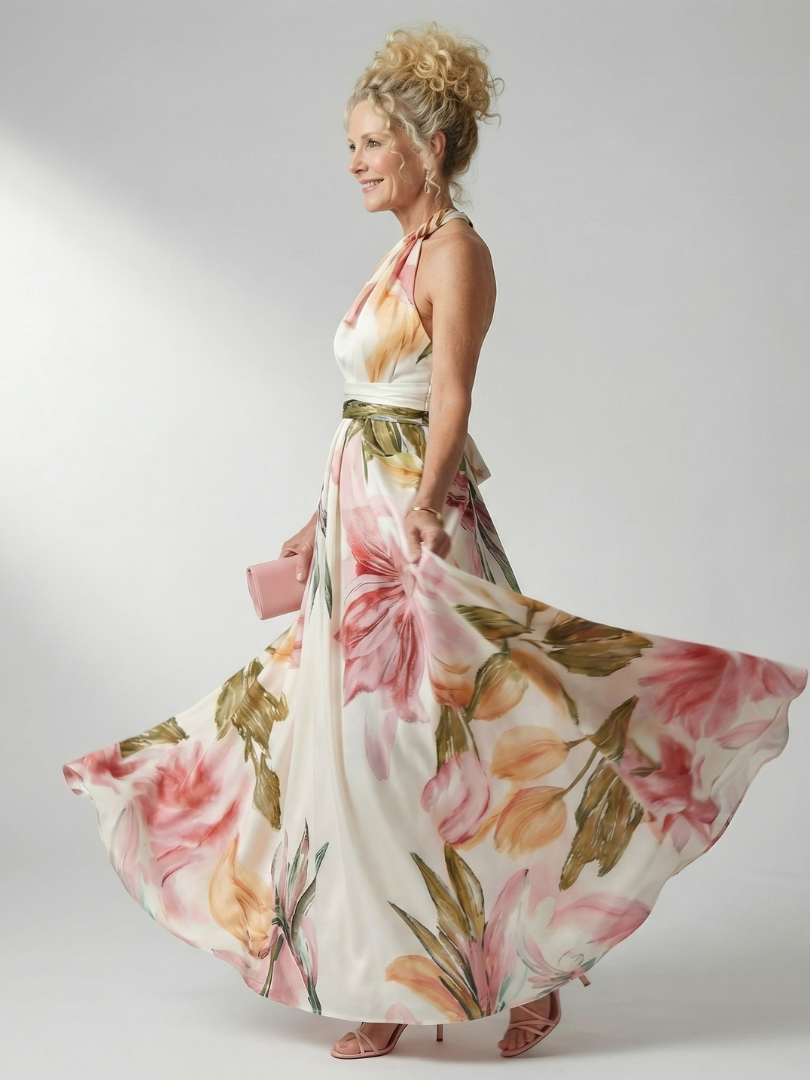 Liora | Floral Maxi Dress