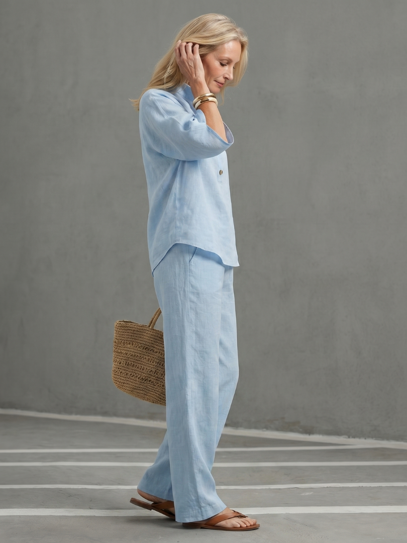 Lila | Relaxed Tunic Set