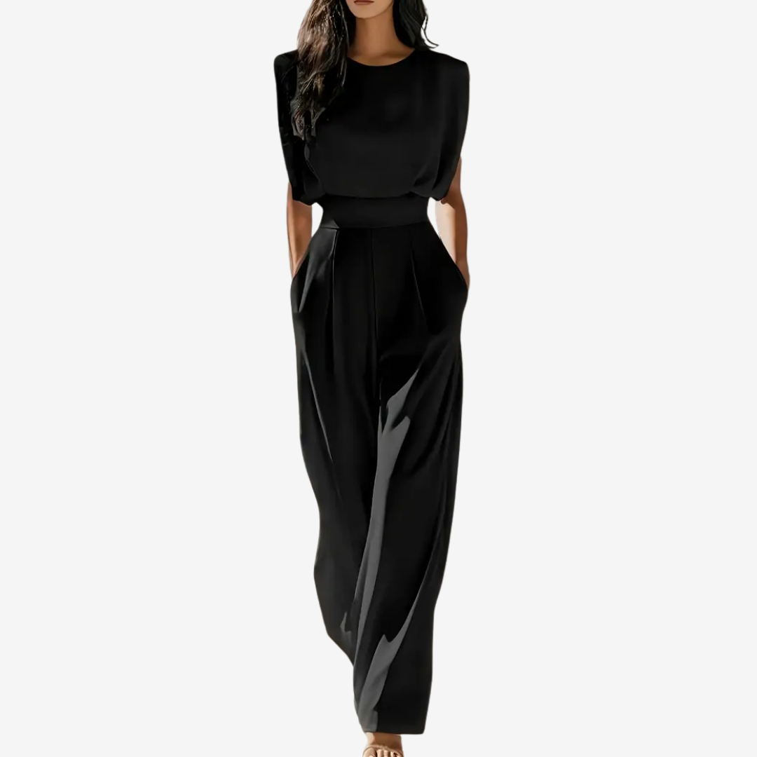 Celia | Belted Jumpsuit