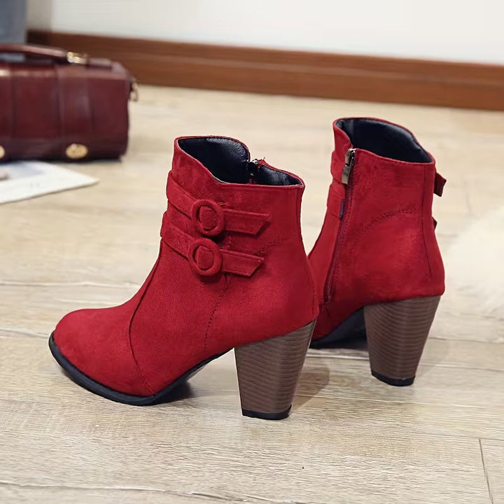 Sabrina | Heeled Ankle Boots