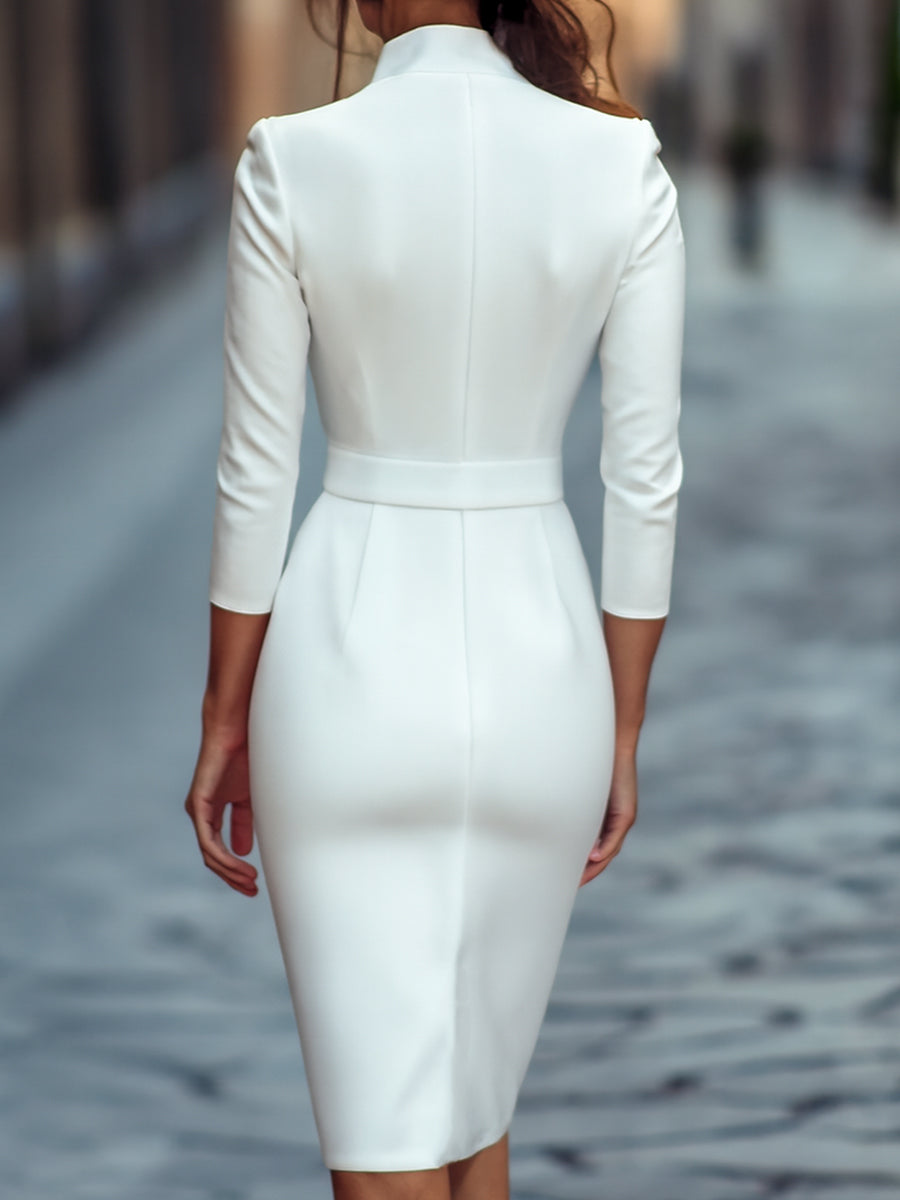 Elowen | Belted Sheath Dress