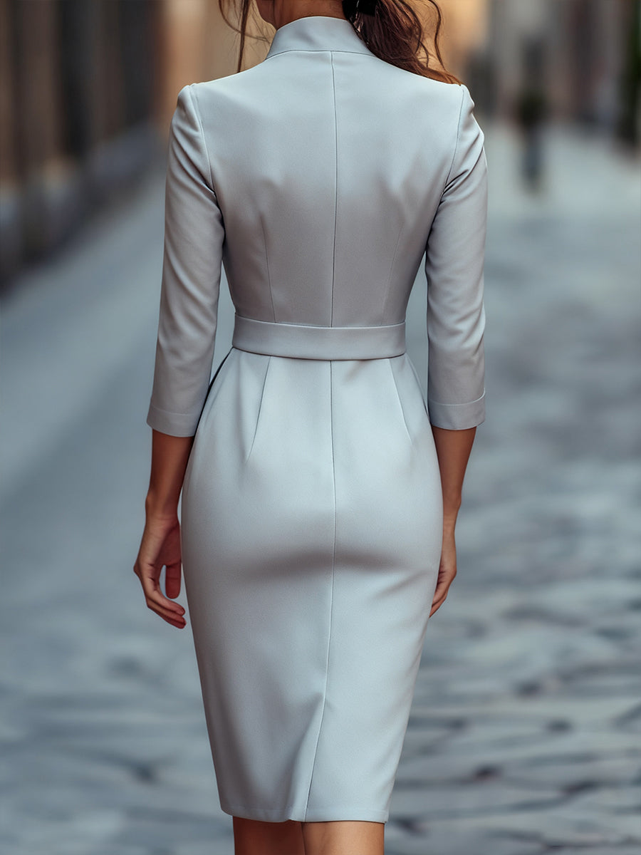 Elowen | Belted Sheath Dress
