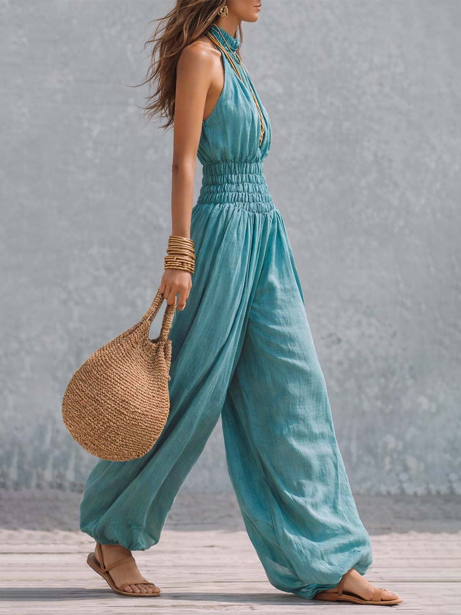 Cressida | Halter Jumpsuit