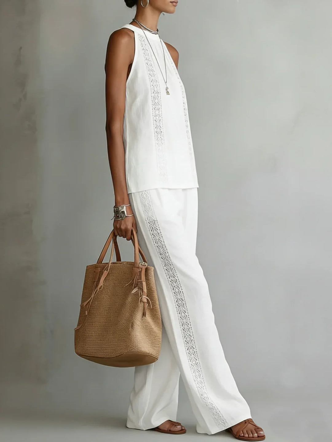 Elena | Halter Two-Piece Set