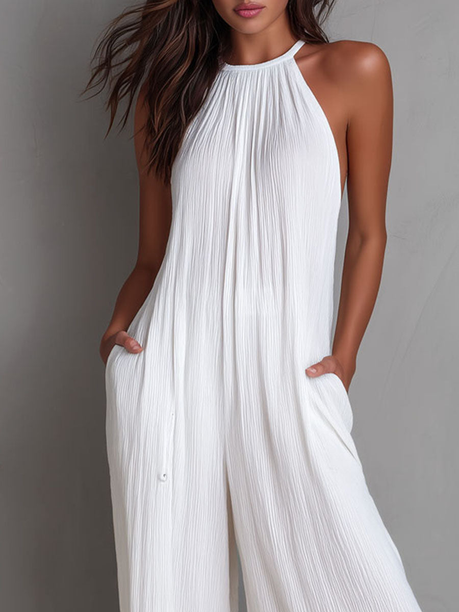 Aurelia | Pleated Jumpsuit