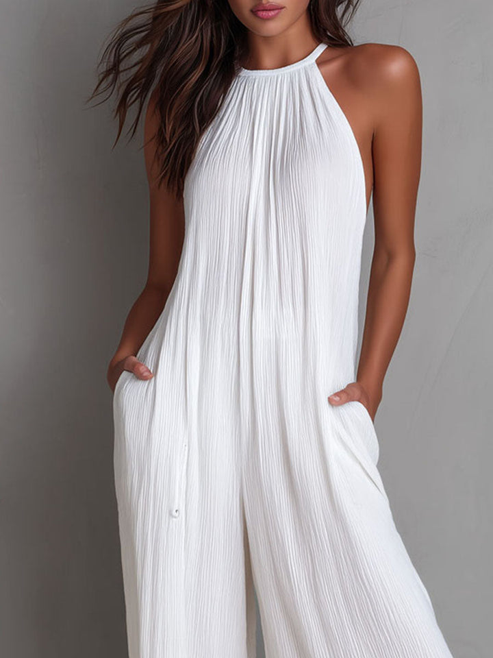 Aurelia | Pleated Jumpsuit