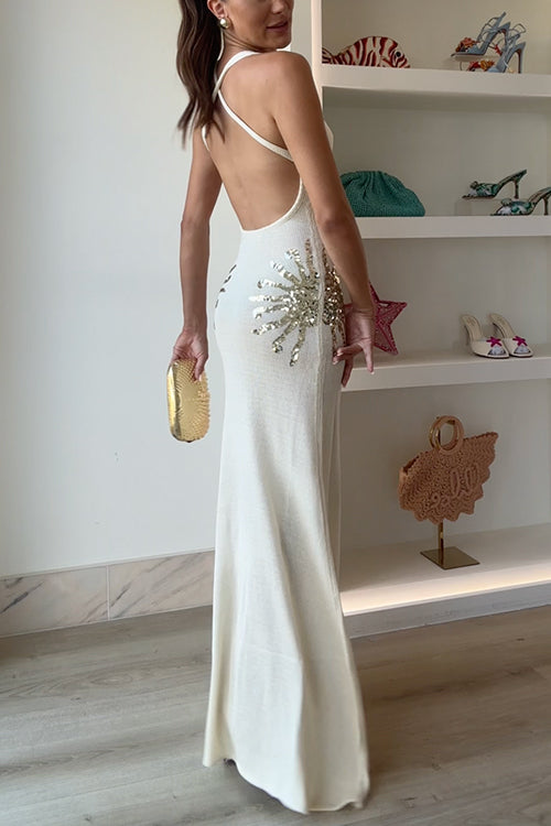 Elara | V-Neck Maxi Dress