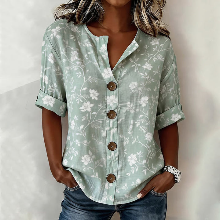 Clarisse | Floral Print Blouse