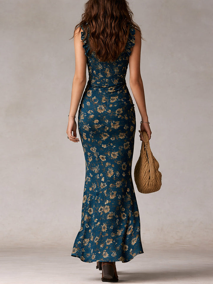 Elowen | Ruffle Maxi Dress
