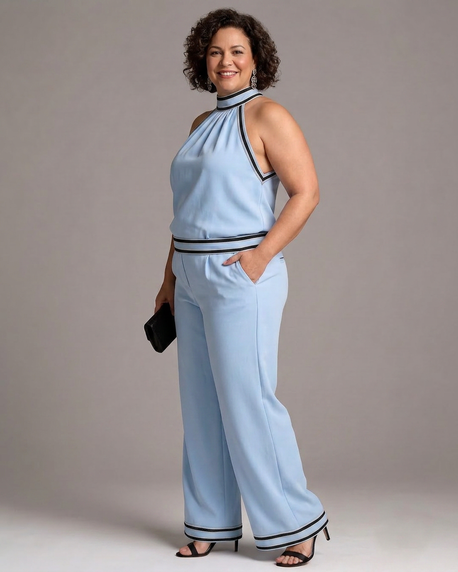 Marigold | Halter Neck Jumpsuit