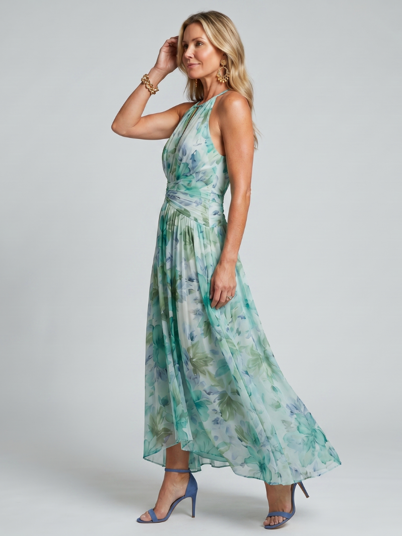 Elowen | Floral Midi Dress