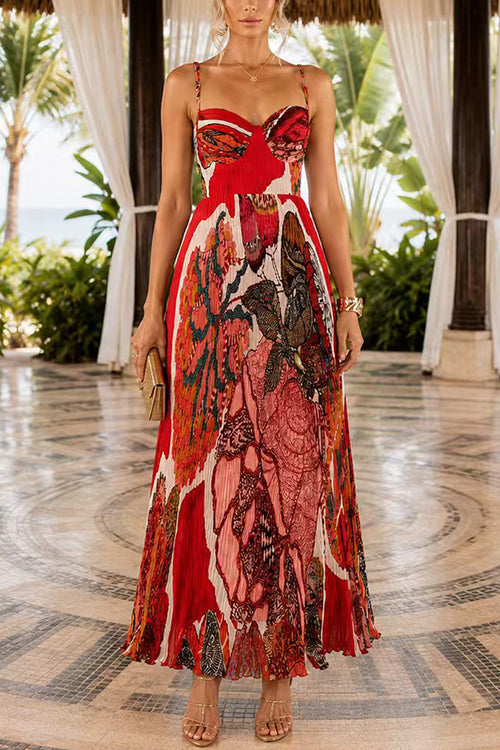 Lyra | Floral Print Maxi Dress
