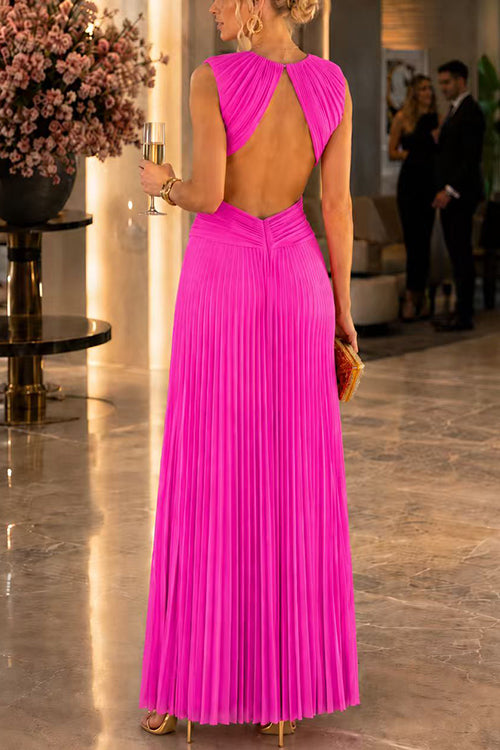 Elowen | Pleated Maxi Dress
