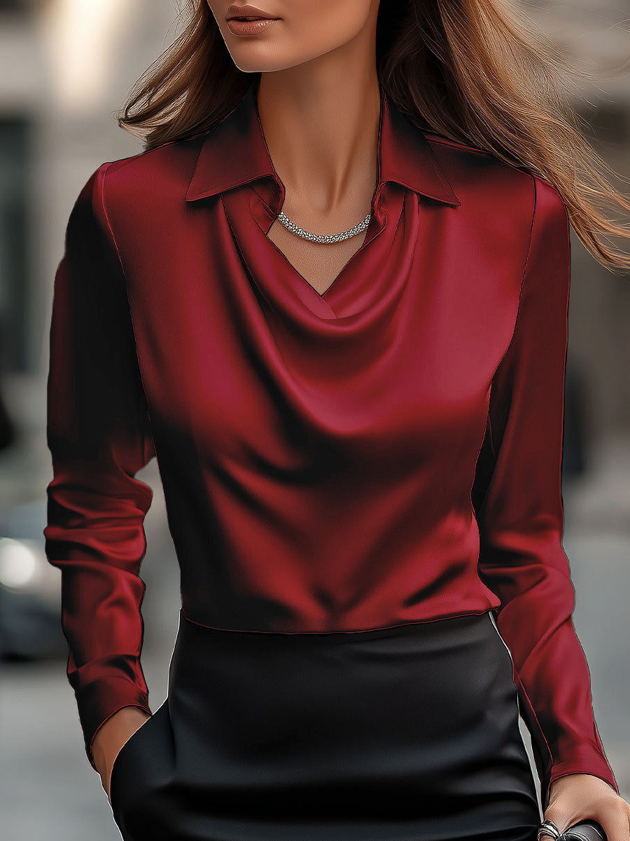 Amara | Satin Blouse