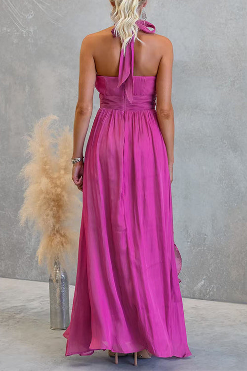 Celia | Halter Maxi Dress