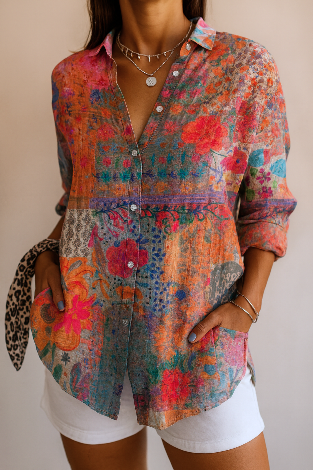 Zara | Patterned Blouse