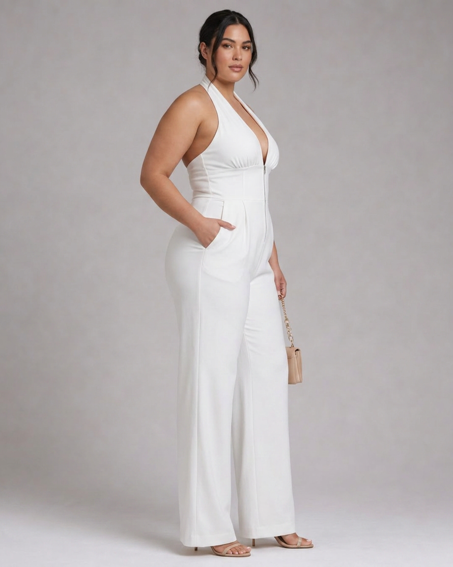 Liliana | Sleeveless Wide Leg Jumpsuit