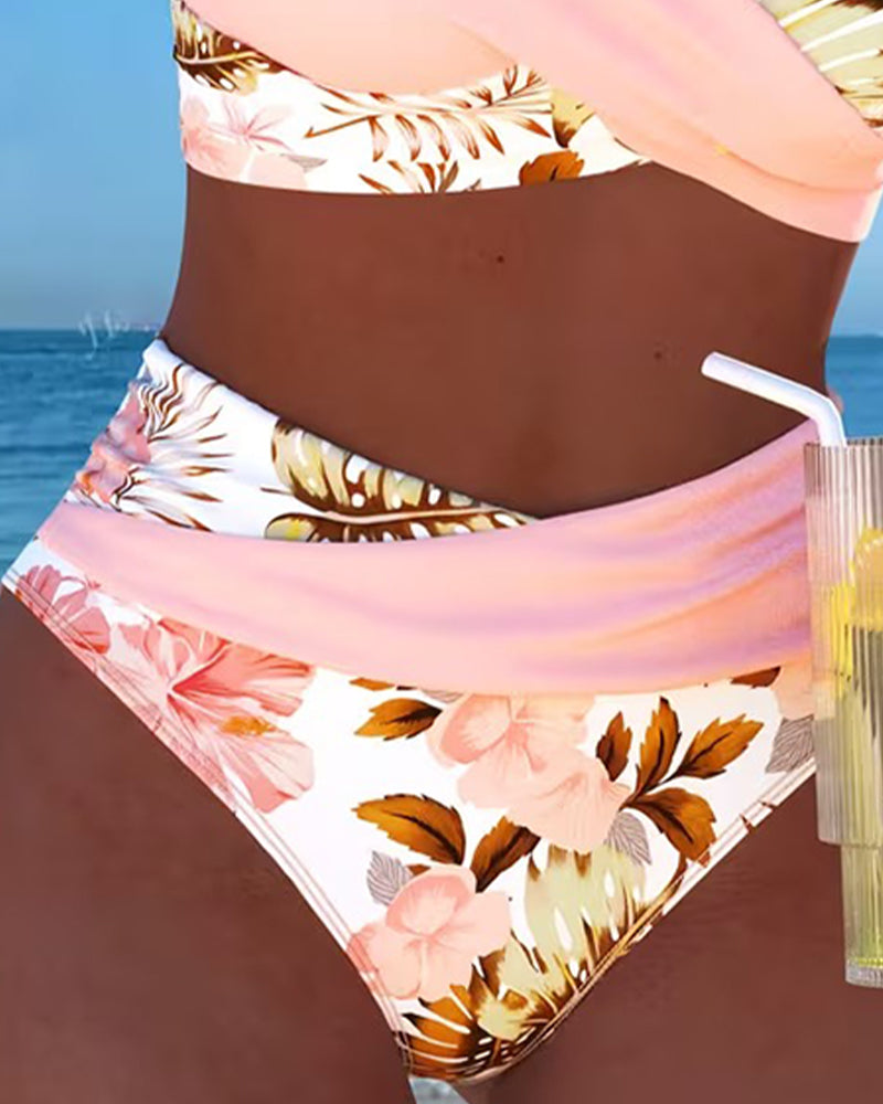 Seraphina | Floral Split Bikini