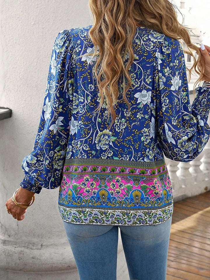 Elara | Floral Blouse