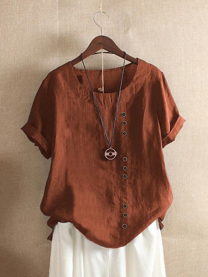 Azura | Casual Cotton Blouse