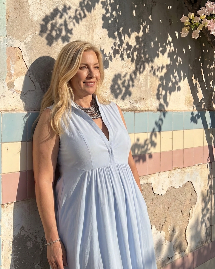 Sienna | Sleeveless Wide Leg Jumpsuit