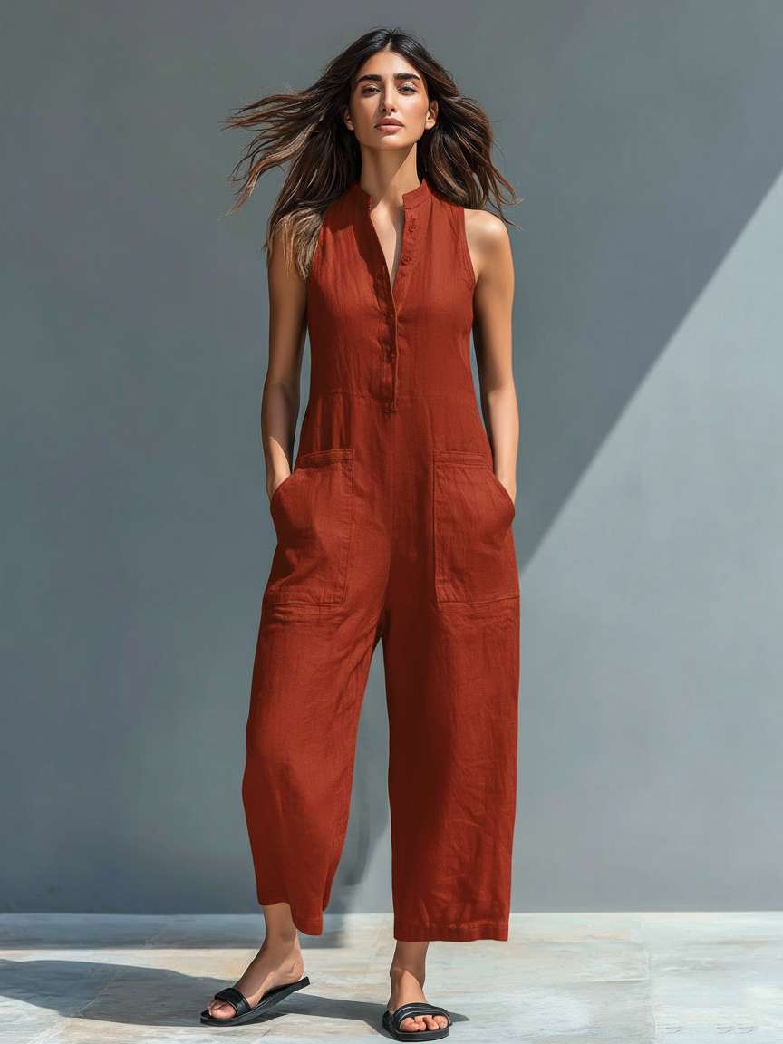 Sienna | Sleeveless Jumpsuit