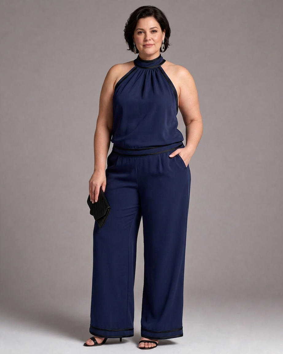 Marigold | Halter Neck Jumpsuit