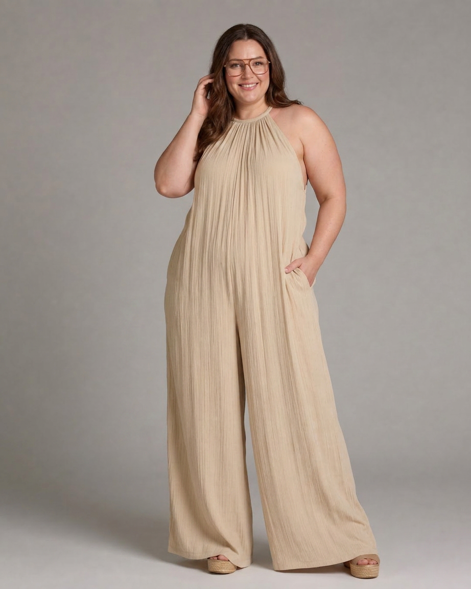 Amara | Halter Neck Jumpsuit