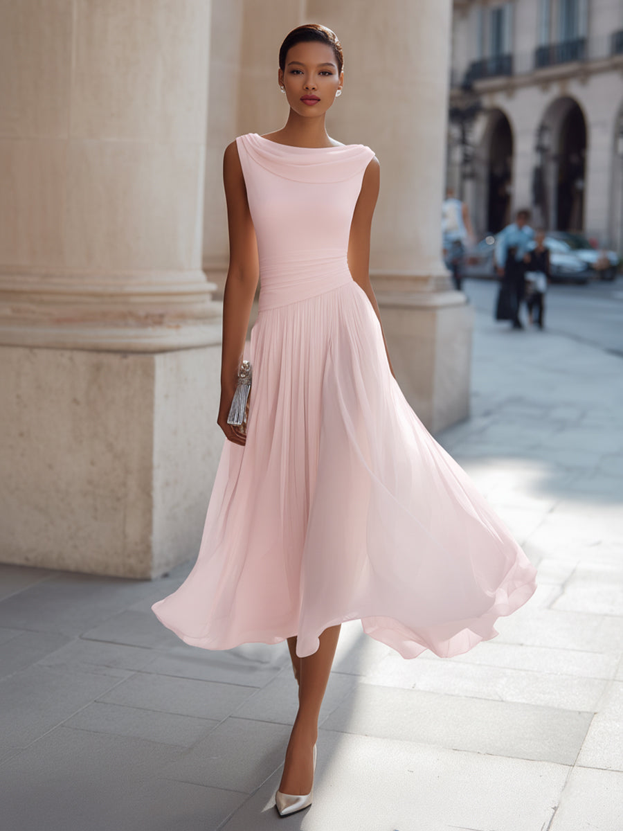 Amara | Sleeveless Midi Dress