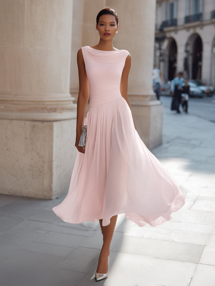 Amara | Sleeveless Midi Dress