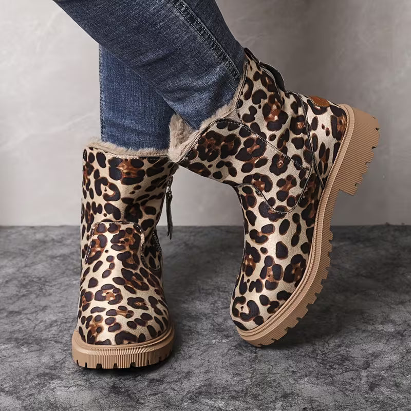 Elara | Cozy Plush Boots
