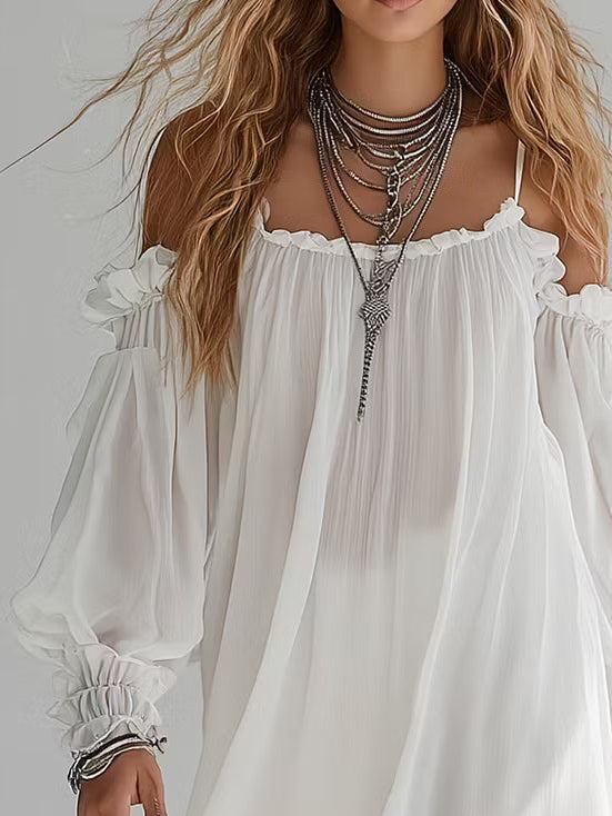 Amara | Off Shoulder Mini Dress
